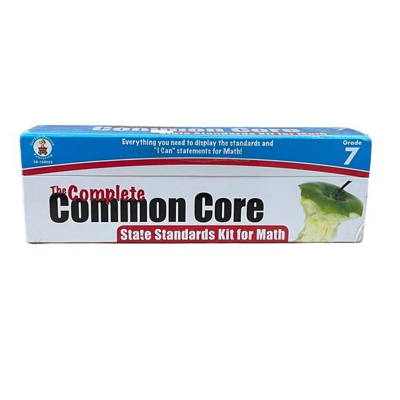 Grade 7 Complete Common Core State Standards Kit MATH Carson Dellosa New - Picture 1 of 5